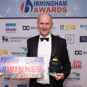 VWV Partner Clive Read Wins 'Professional of the Year' at the Birmingham Awards 2018