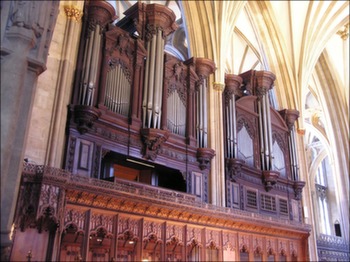 Bristol Cathedral organ