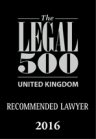 UK recommended lawyer 2016 96 pixels for Linkedin