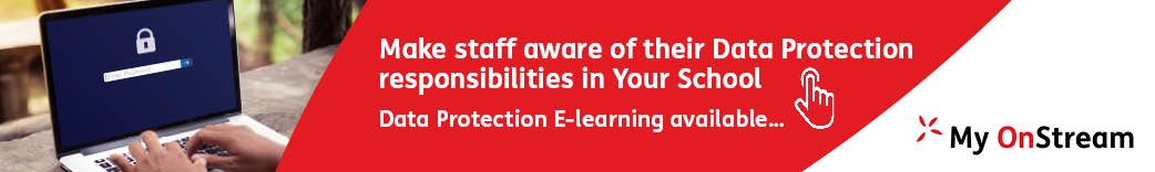 Data Protection E learning banner advert Sept20
