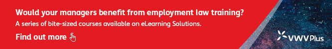 VWV Plus - Employment Law for Managers (benefit from training)
