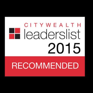 Citywealth Leaderlist 2015