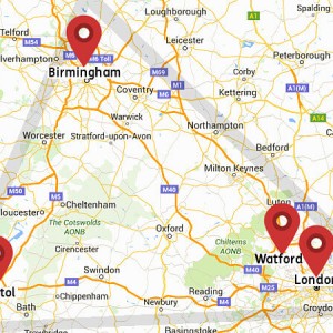 Watford map